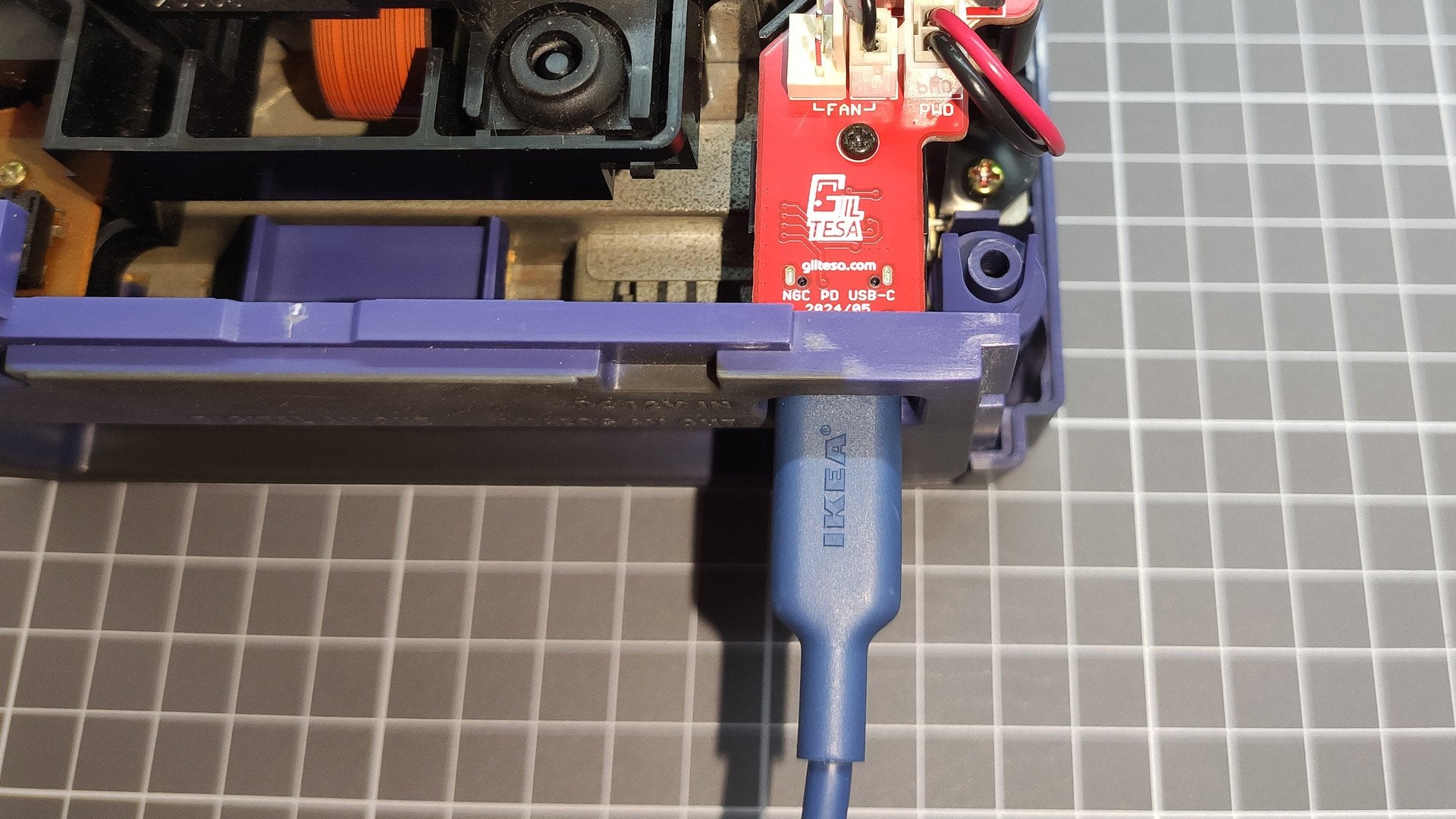 USB-C Charging Mod for GameCube