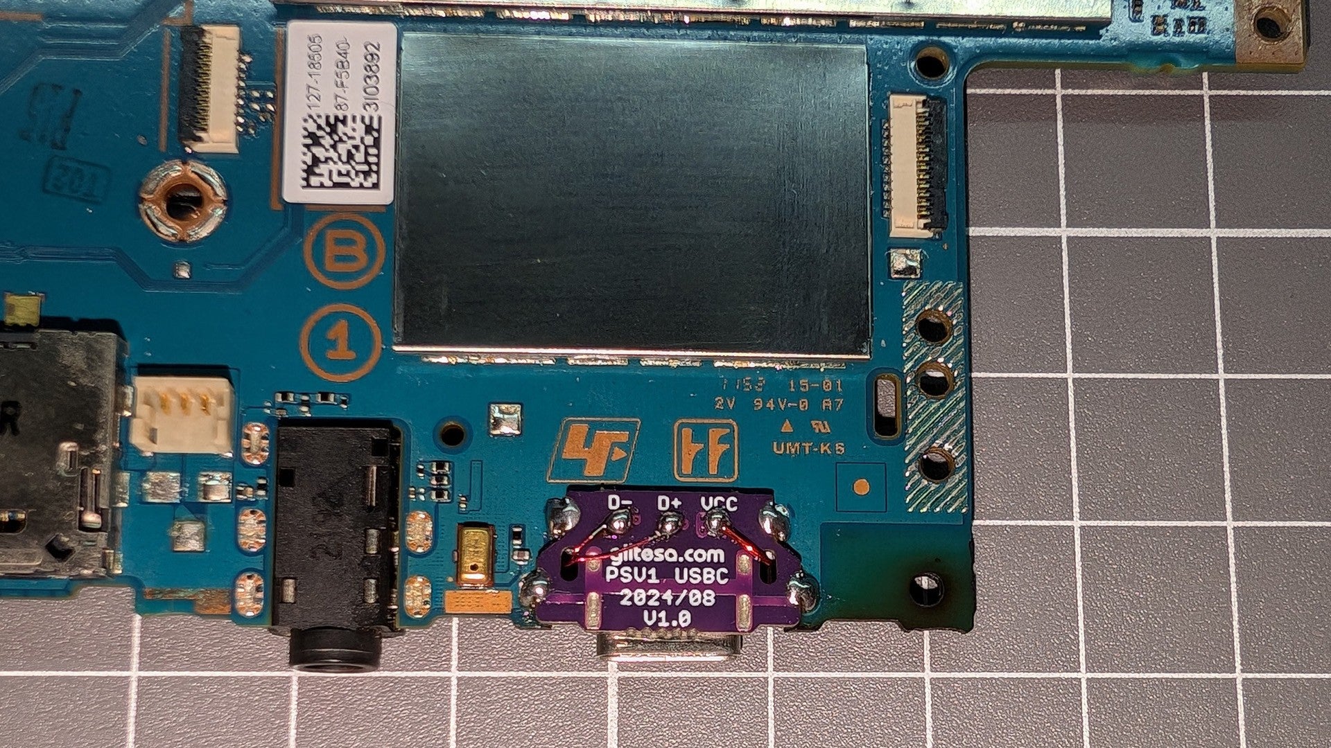 USB-C Charging Mod for PSP Vita