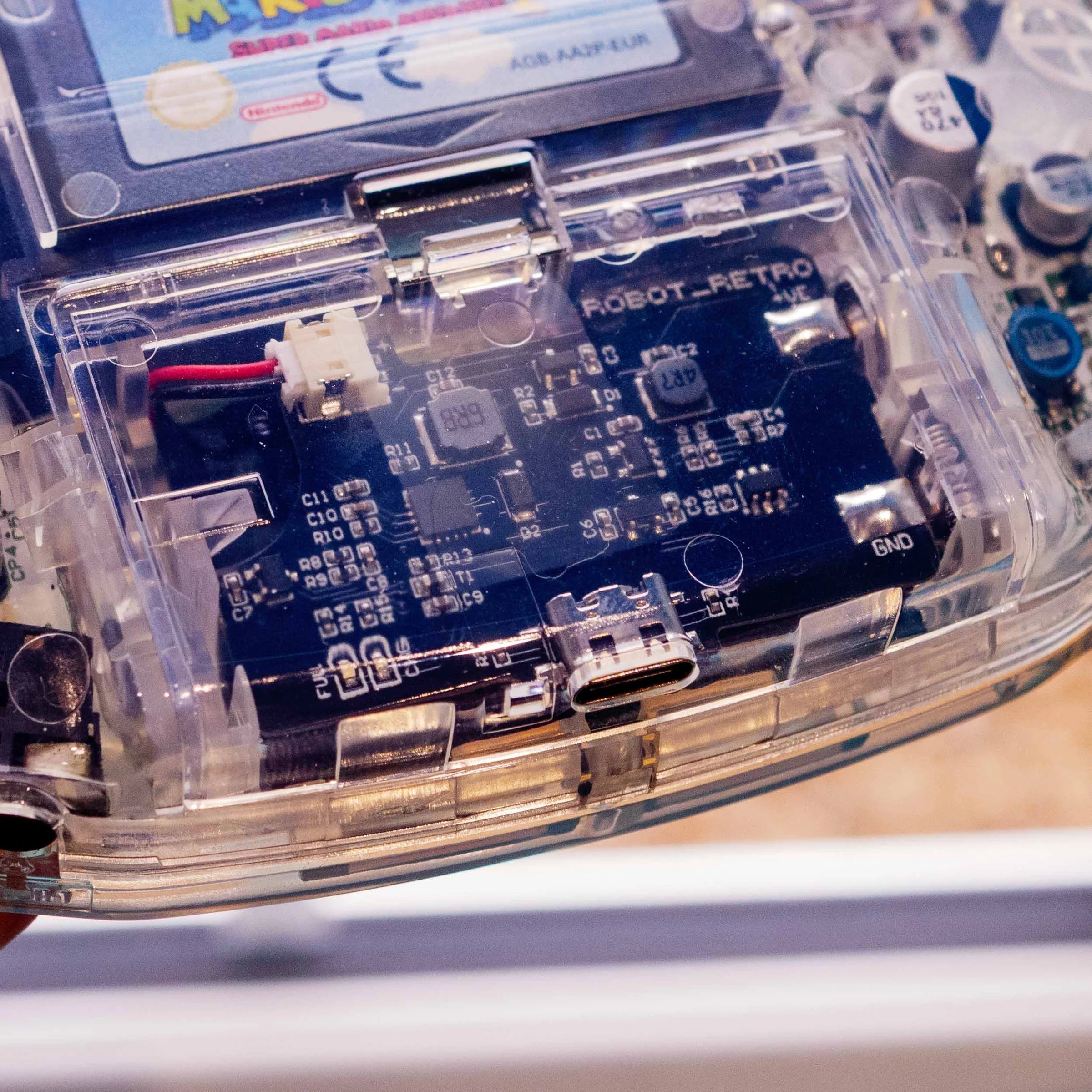 Batterie USB-C pour Game Boy Advance