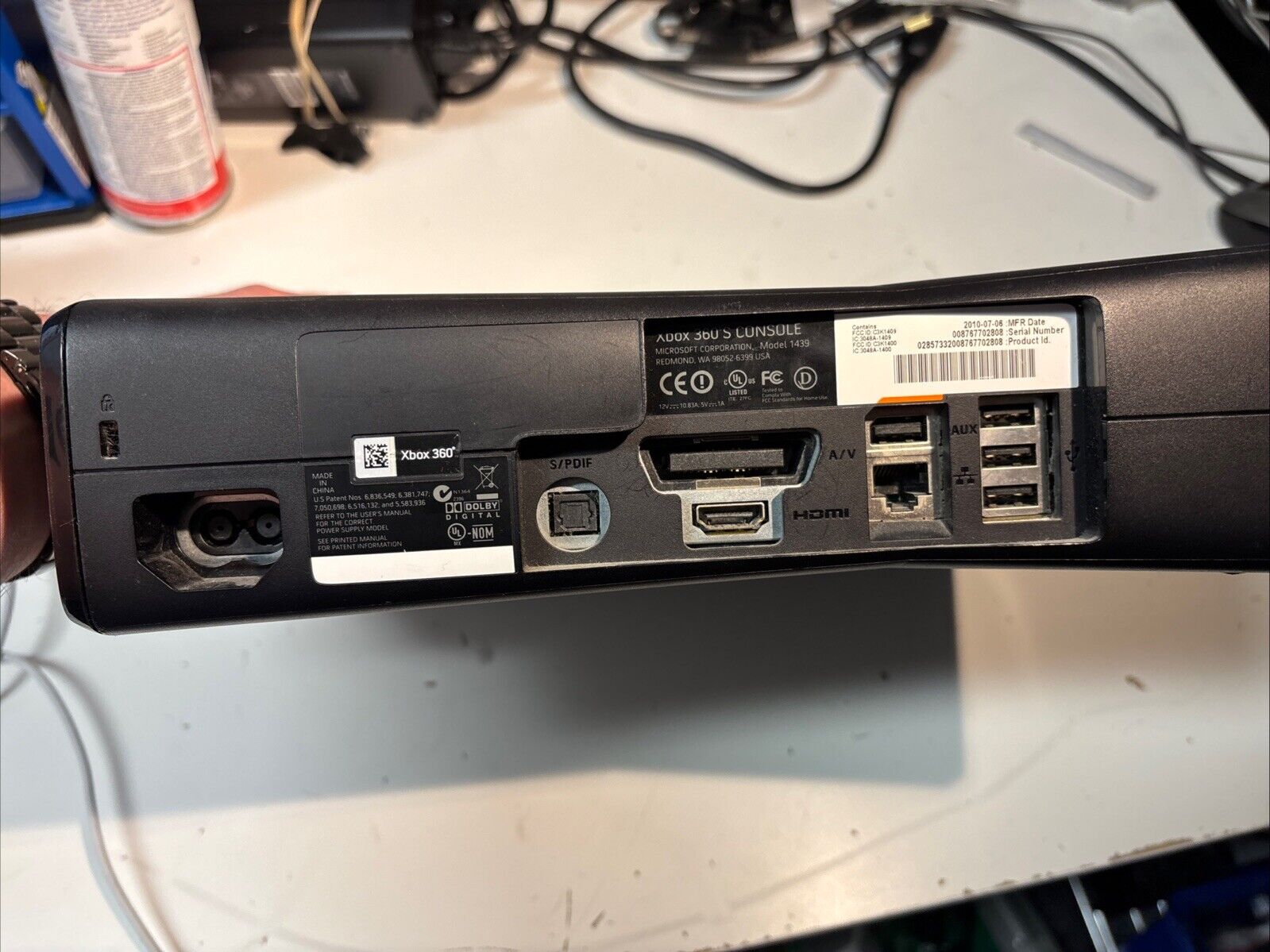 Console Microsoft Xbox 360 Slim