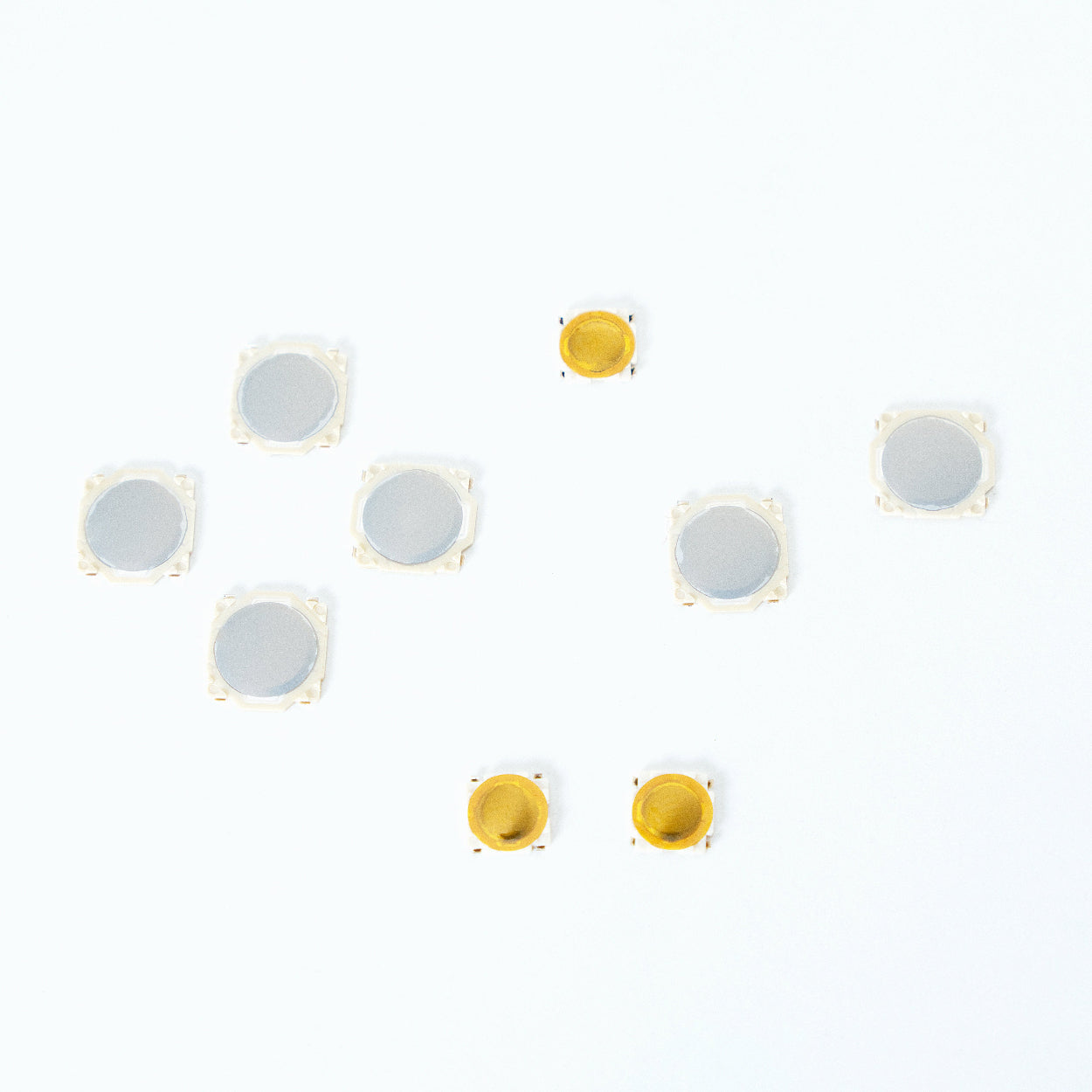 Tactile Metal Contact Buttons for Game Boy Advance SP