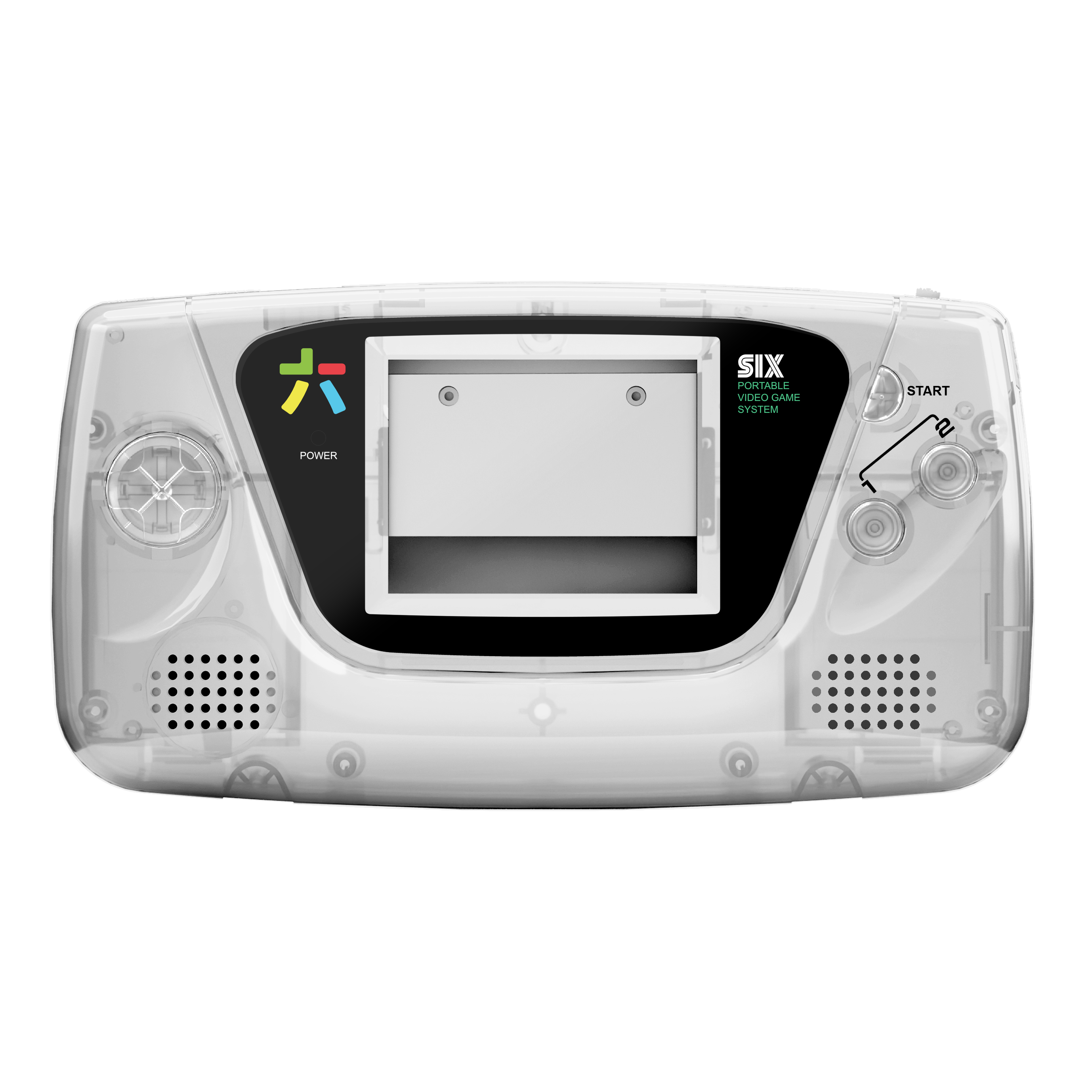 Kit de coque ABS pour Game Gear