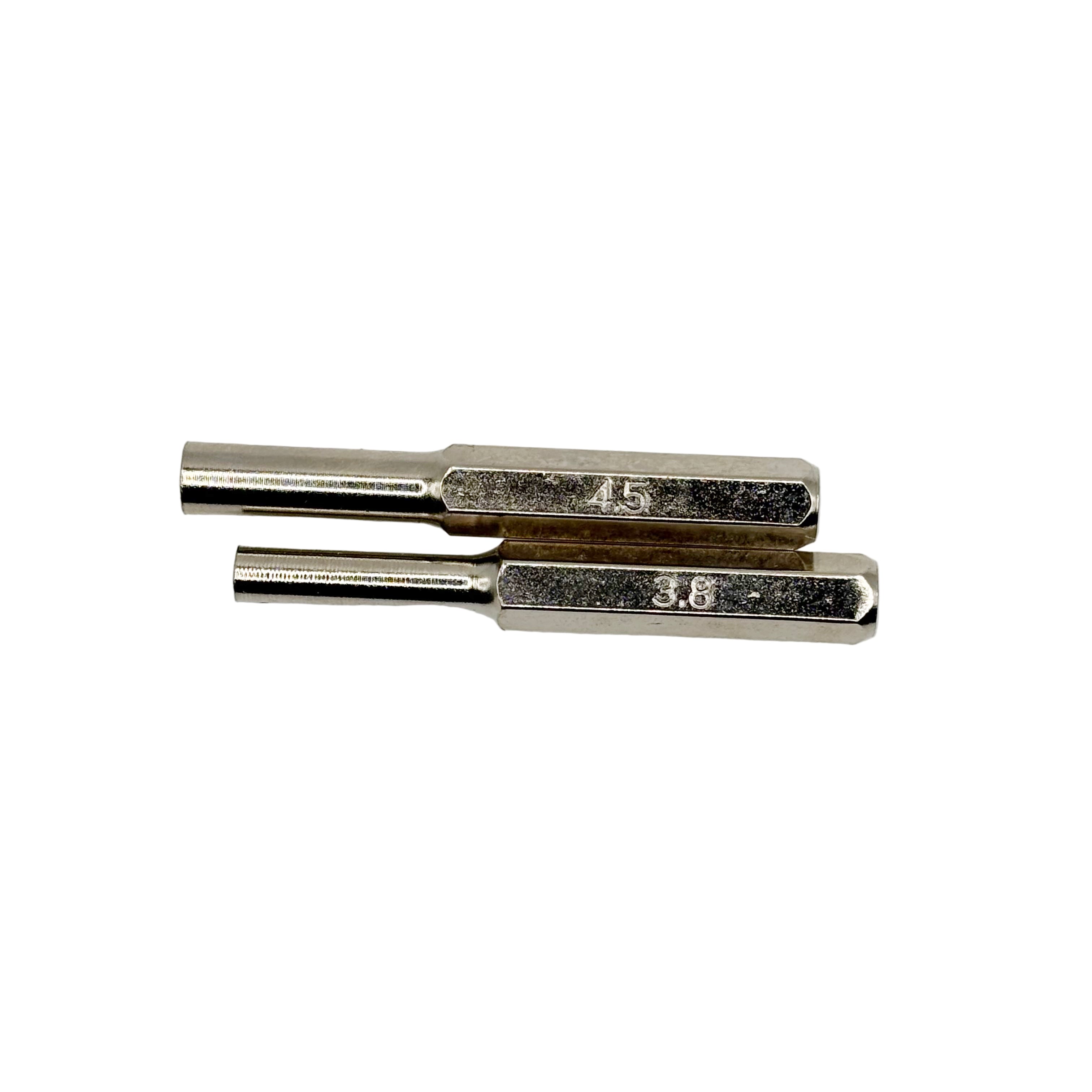 3.8mm & 4.5mm Gamebit Security Bits