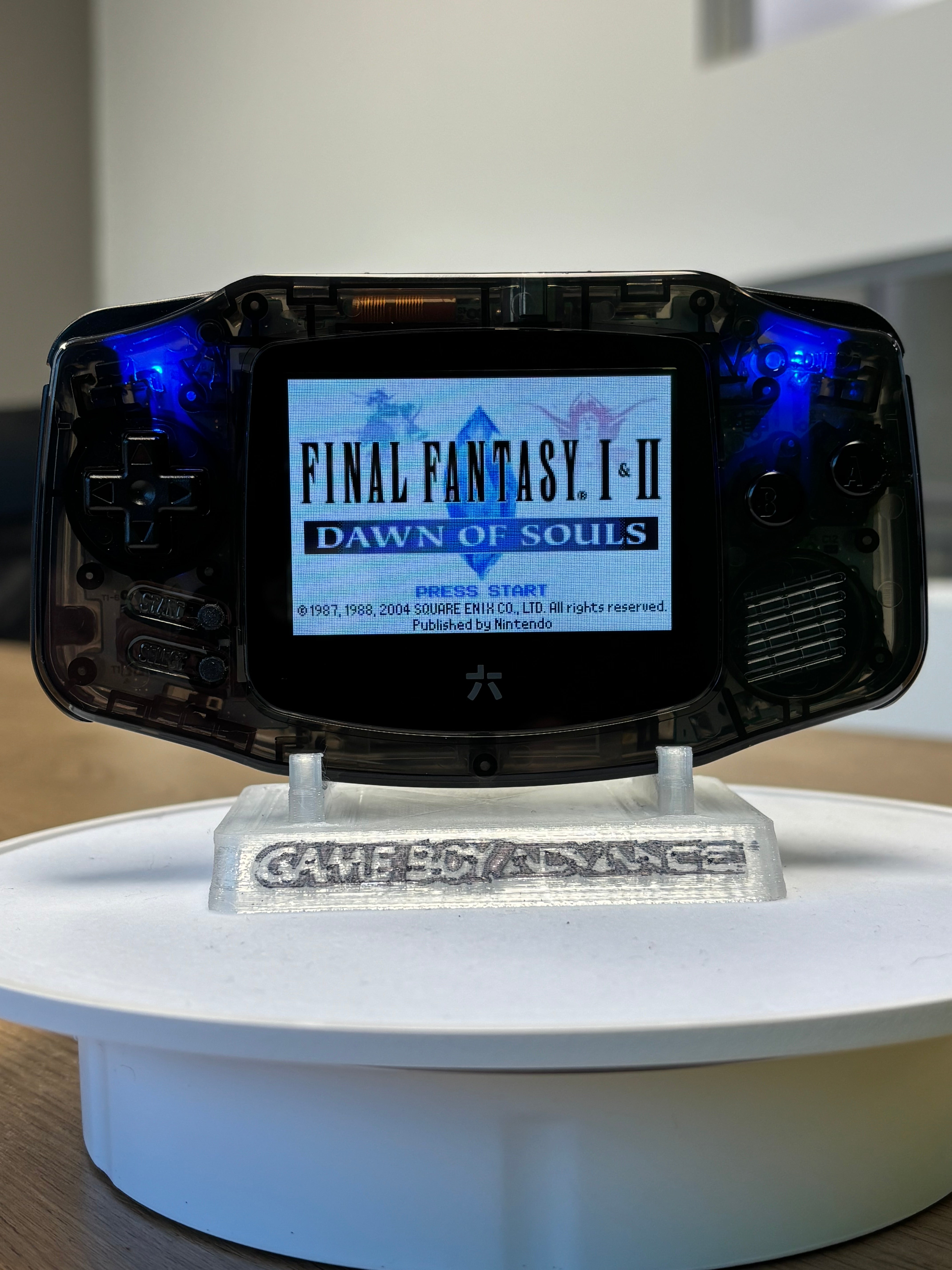 Game Boy Advance w/ RetroSix Shell, CleanScreen IPS, CleanAmp Pro, USB-C