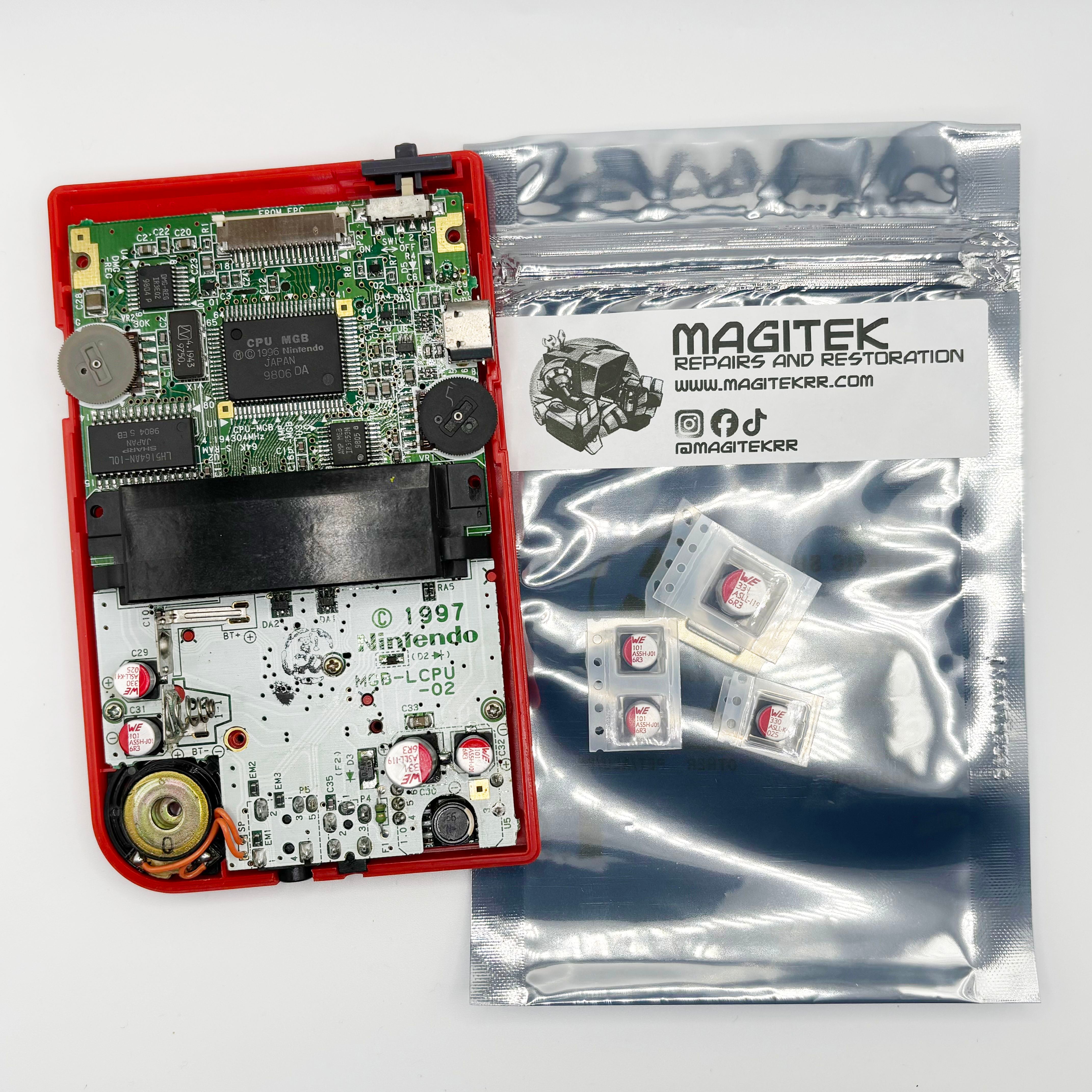 Game Boy Pocket Capacitor Kit